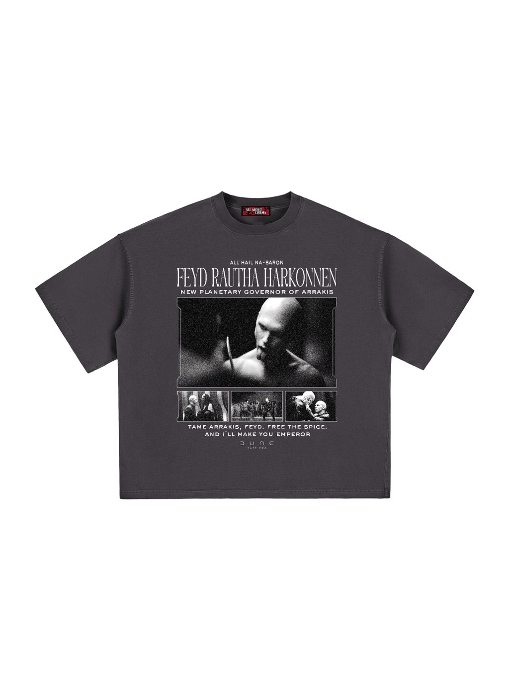 DUNE FEYD Unisex Boxy Oversized T-Shirt