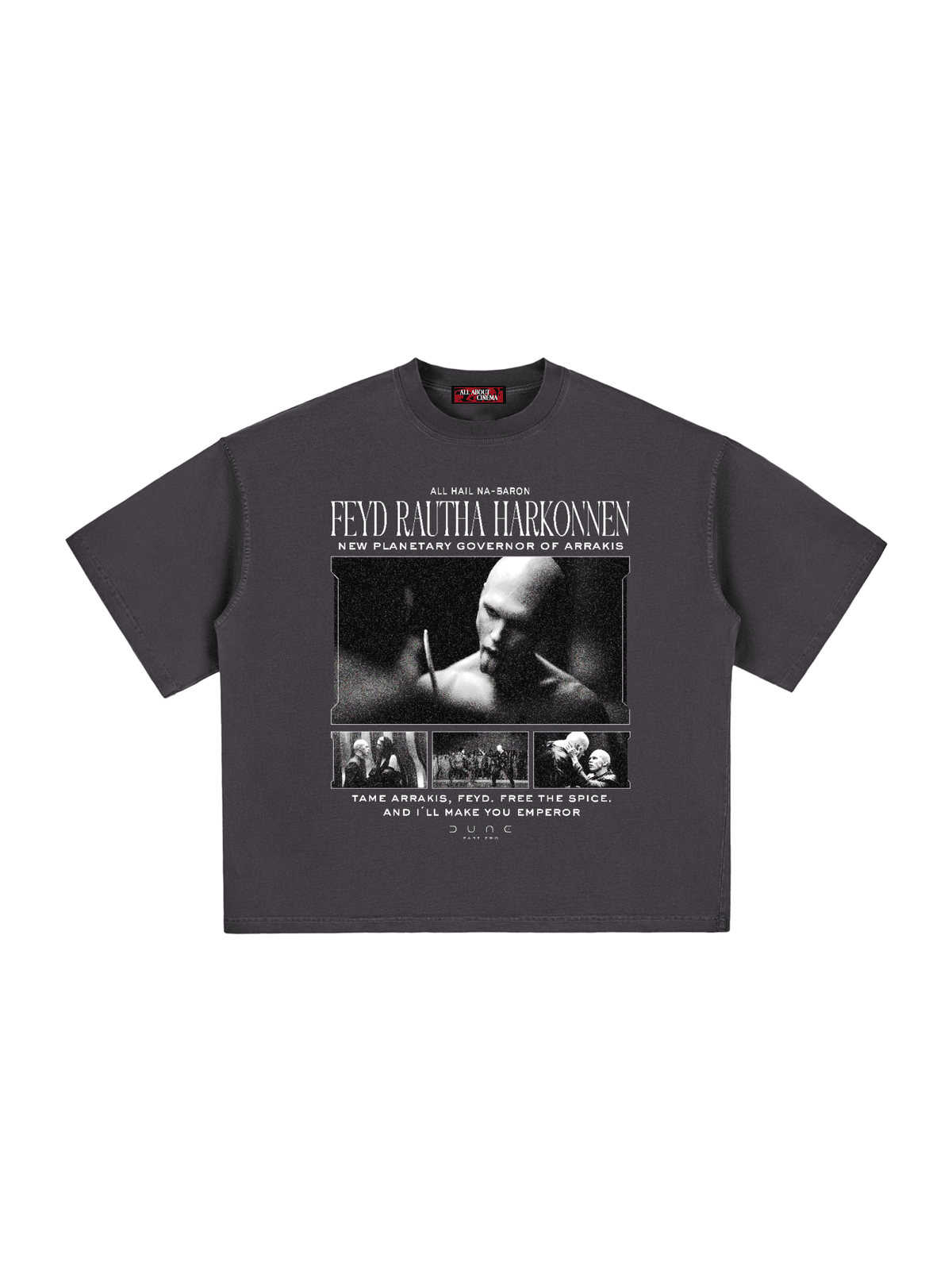DUNE FEYD Unisex Boxy Oversized T-Shirt