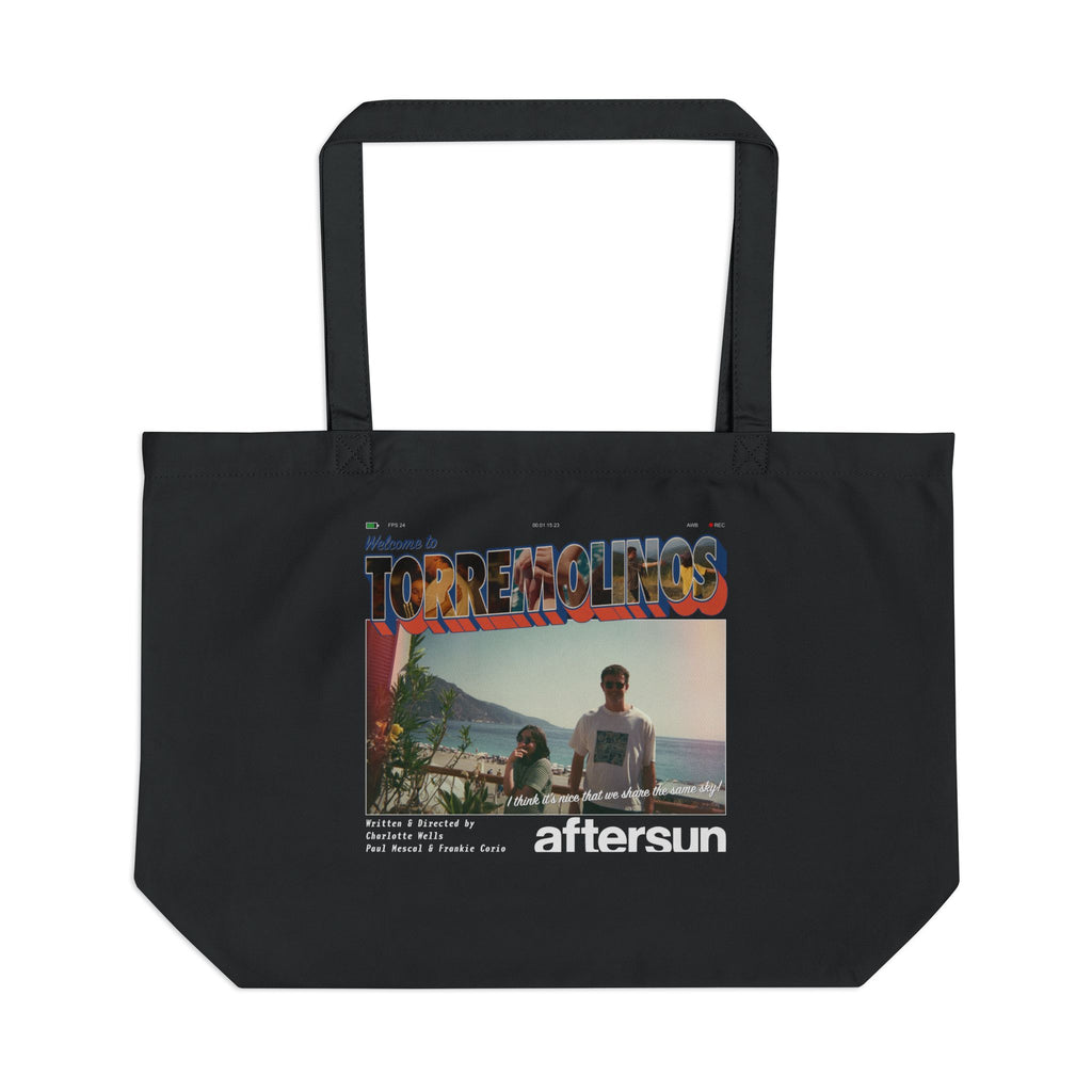 Aftersun Holiday Postcard Large Eco Tote Bag