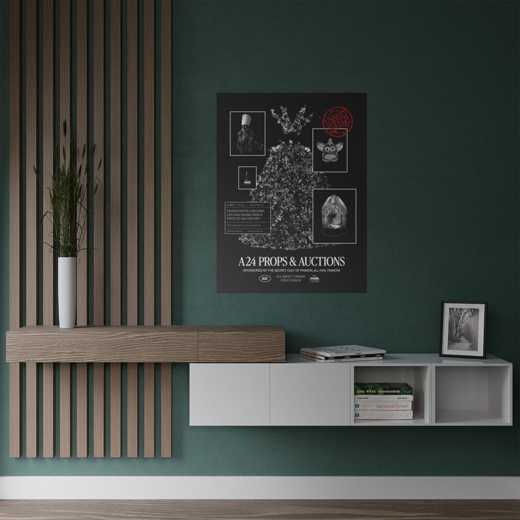 A24 PROPS & AUCTIONS Black Print