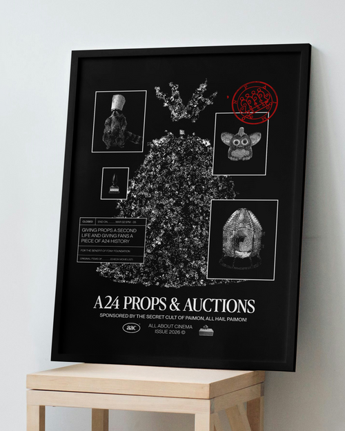 A24 PROPS & AUCTIONS Black Print