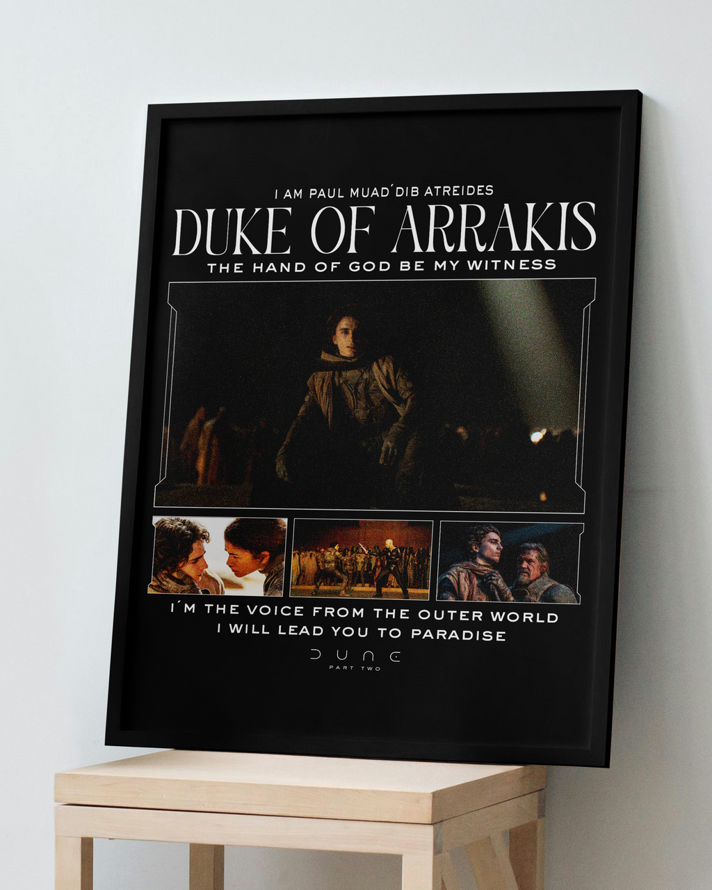 DUNE PART TWO: Duke of Arrakis Print