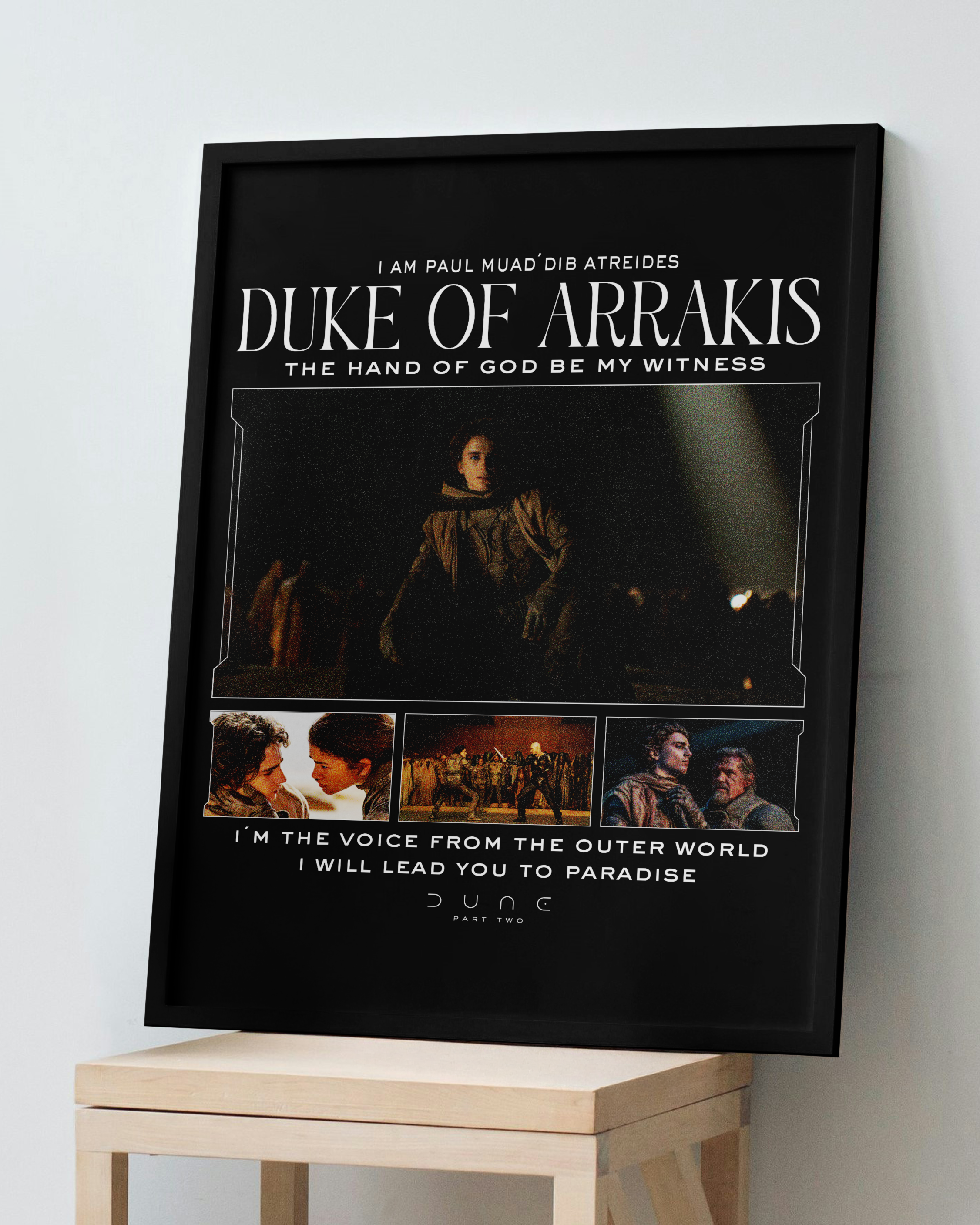 DUNE PART TWO: Duke of Arrakis Print