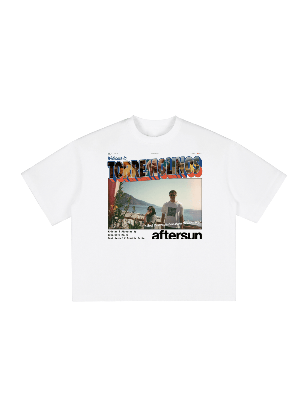 AFTERSUN Unisex Boxy Graphic Tee