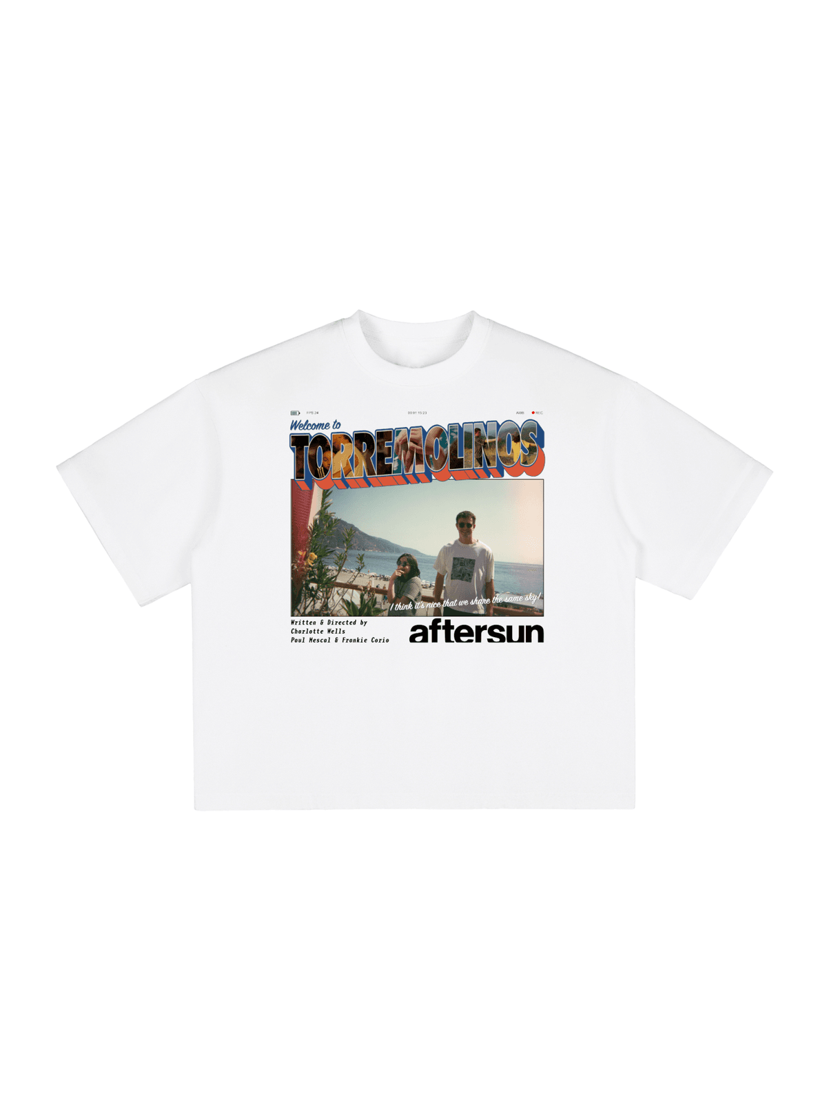 AFTERSUN Unisex Boxy Graphic Tee