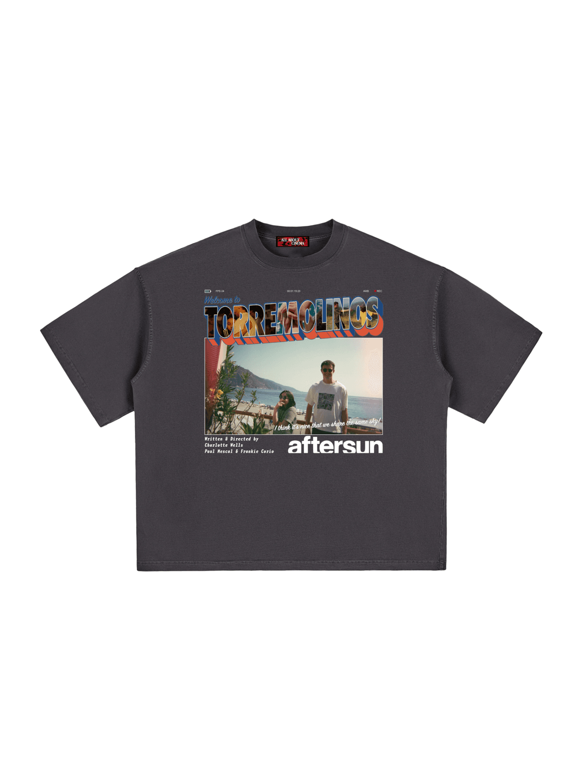 AFTERSUN Unisex Boxy Graphic Tee